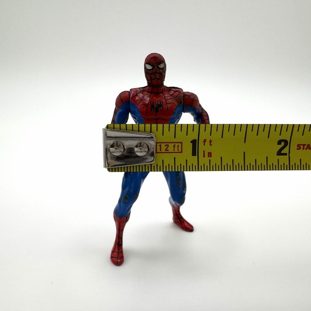 Spider-Man Marvel Comics Toy Biz Vintage Diecast Metal Action Figure - Picture 6 of 6